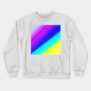 white yellow pink blue abstract texture Crewneck Sweatshirt